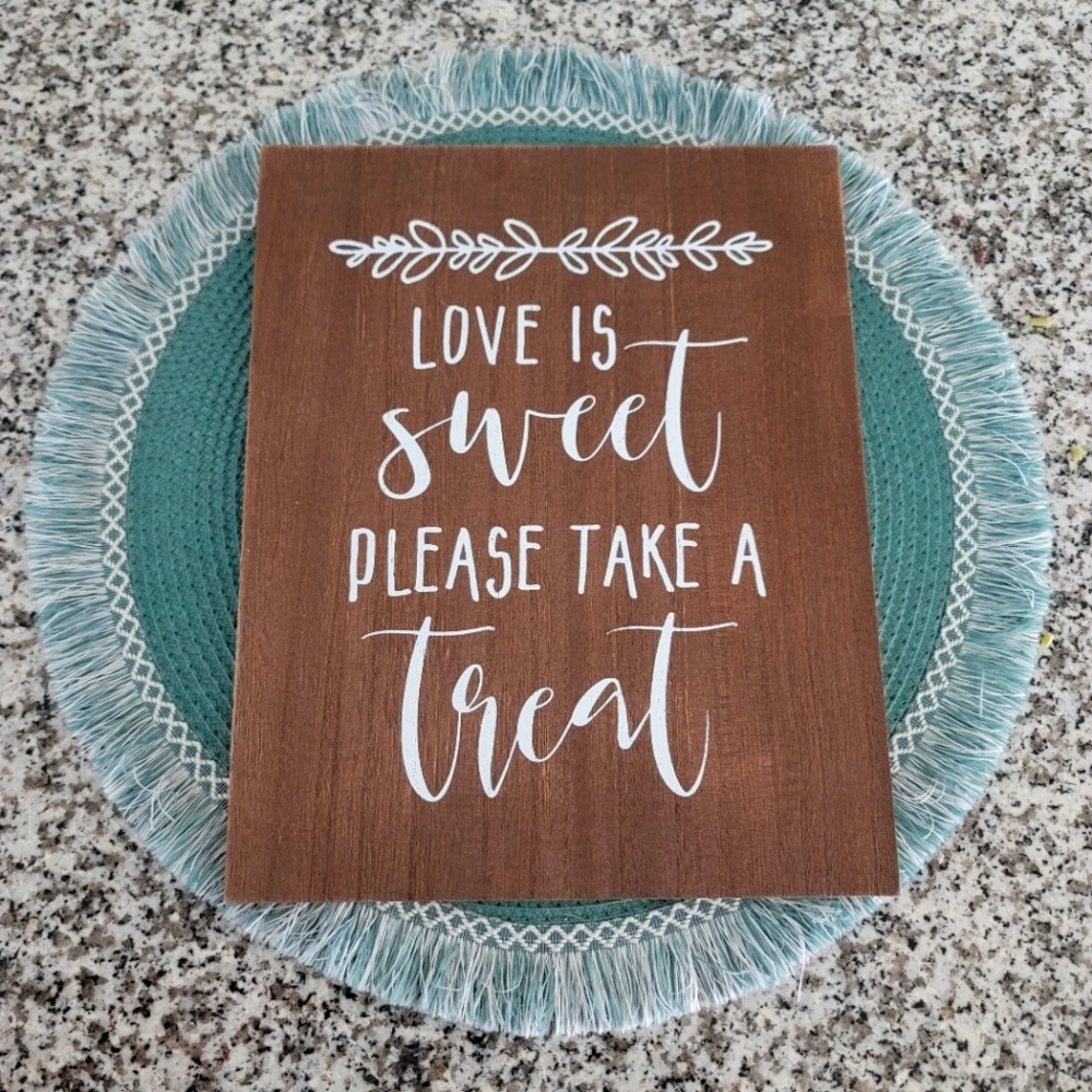 Dessert Wedding Sign